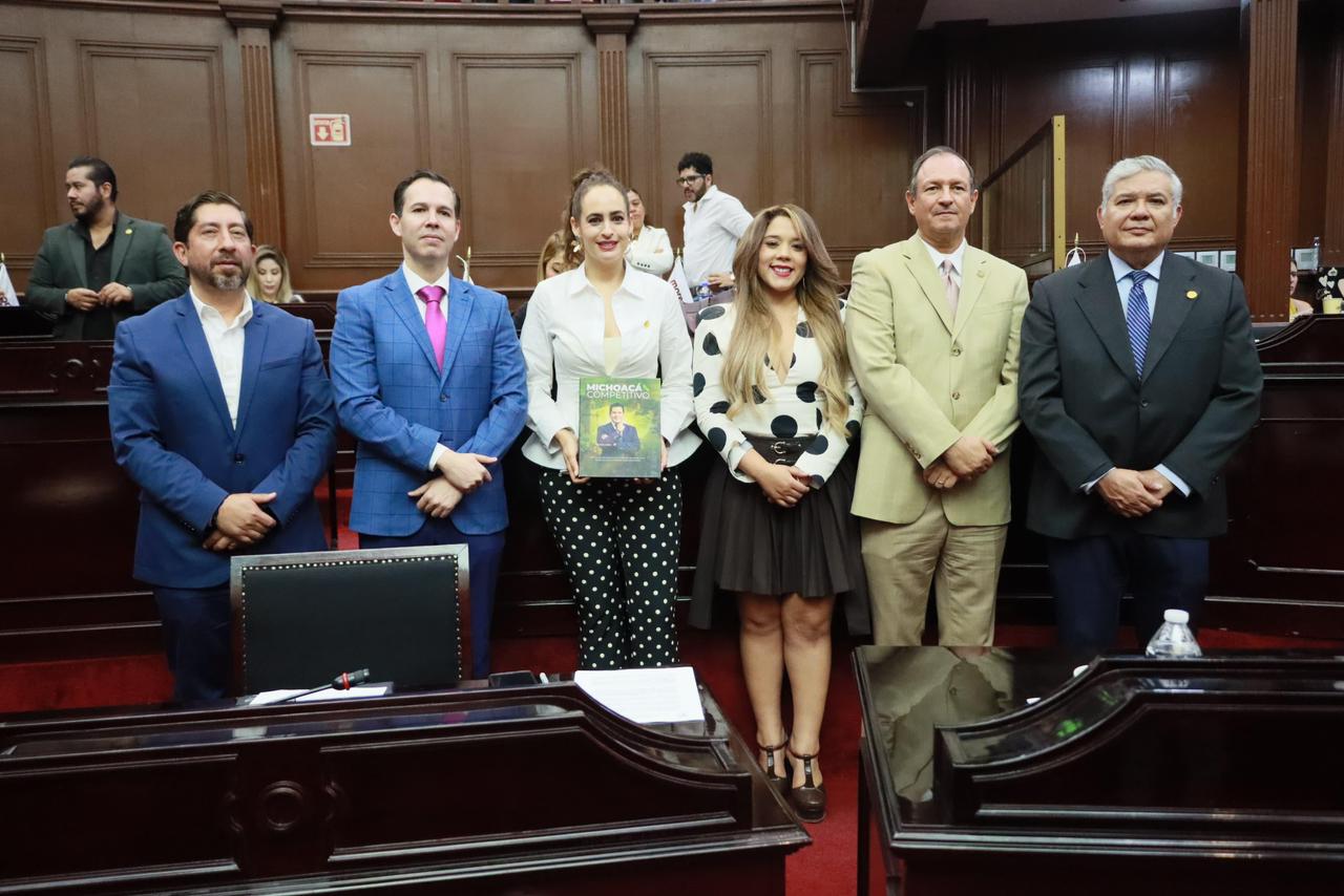 Respalda GPPVEM plan “Michoacán competitivo” de Ernesto Núñez; llaman a sumar esfuerzos para sacar al estado del lastre económico