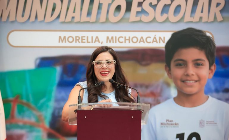 Deporte, espacios dignos y educación para defender a nuestras niñas y niños: Giulianna Bugarini