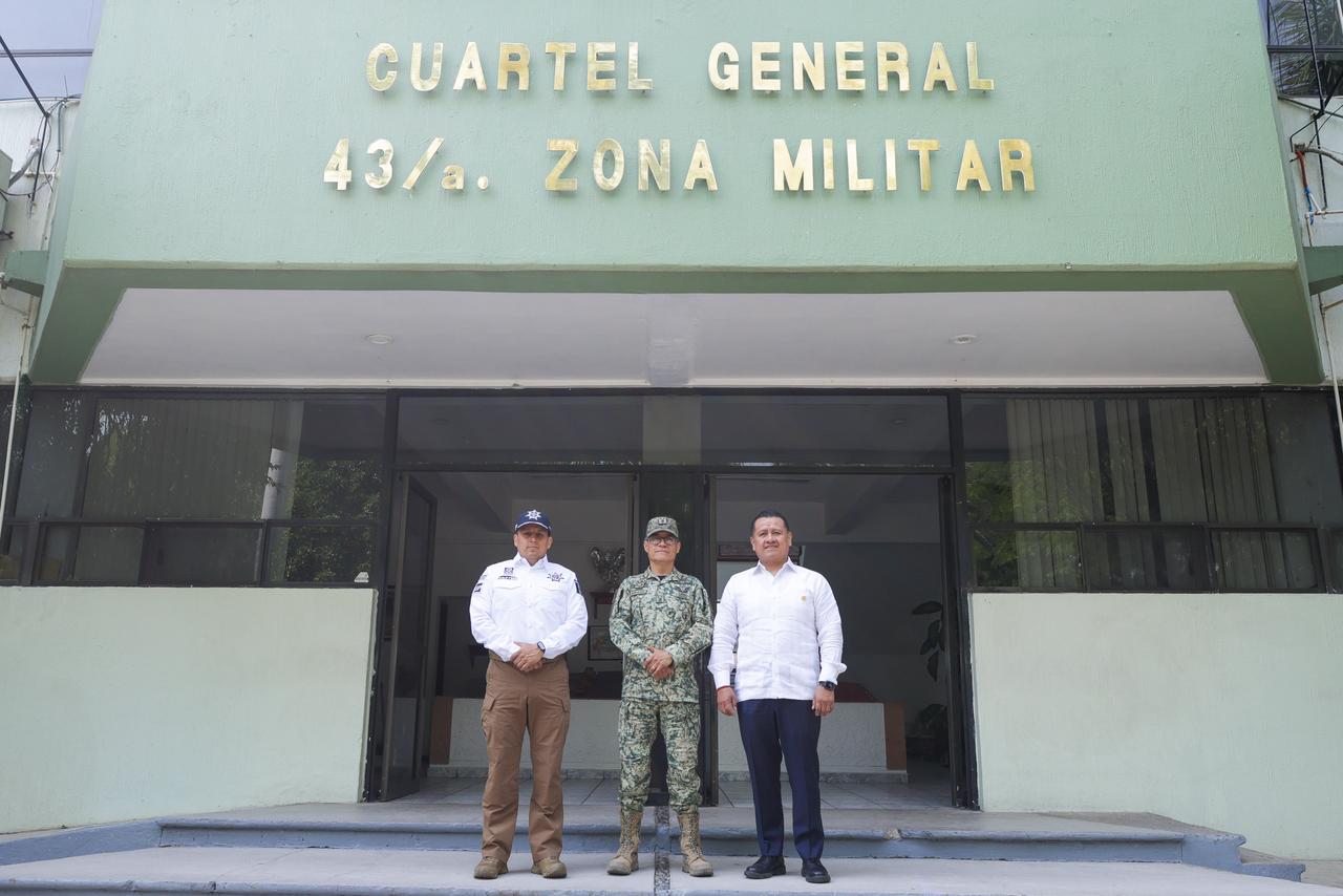 Fortalece Fiscal General, Carlos Torres Piña, coordinación con fuerzas federales para consolidar la paz en Michoacán