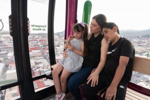 Teleférico de Uruapan, un espacio que garantiza la seguridad de las mujeres.