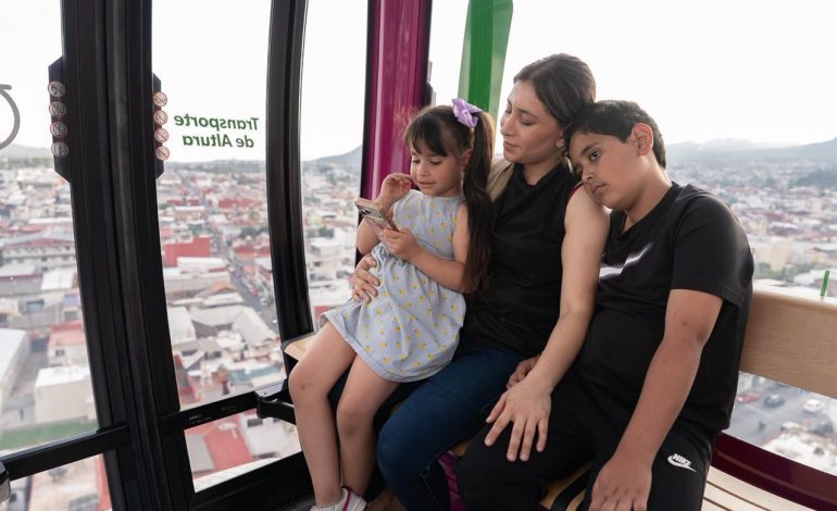 Teleférico de Uruapan, un espacio que garantiza la seguridad de las mujeres.