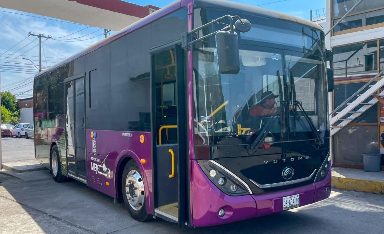Morebús inicia pruebas operativas en zona poniente de Morelia.