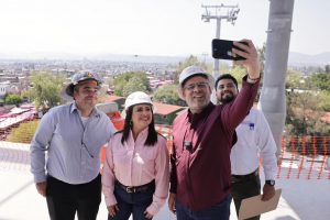 Morelia estrenará en septiembre primer tramo del teleférico: Bedolla.
