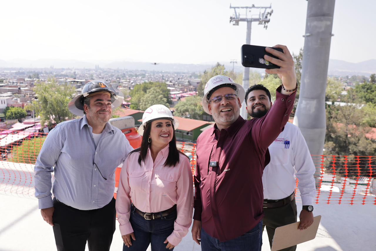 Morelia estrenará en septiembre primer tramo del teleférico: Bedolla.