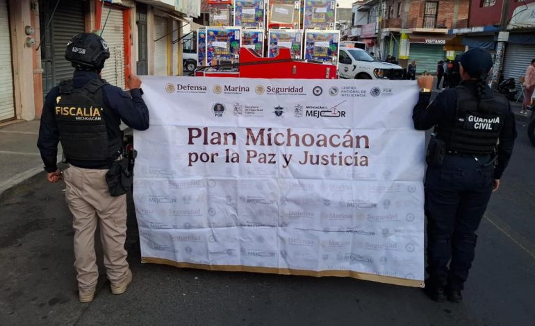 SSP asegura 49 máquinas tragamonedas en Quiroga.