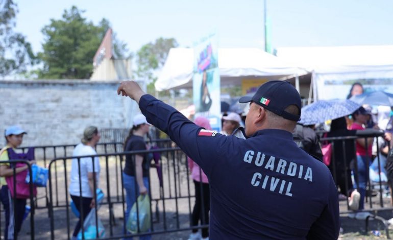 Garantiza Guardia Civil ambiente festivo y seguro para el Jalo por las Mamás.