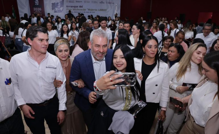 Bedolla activa 127 Centros Libre para una vida sin violencia contra las mujeres.
