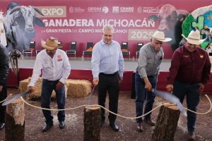 Inaugura Bedolla Expo Ganadera 2026; Michoacán se consolida como referente nacional.<br>