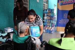 Solidaridad de los michoacanos llega al Hogar Cristo Abandonado; se entregaron 3 mil 600 pañales