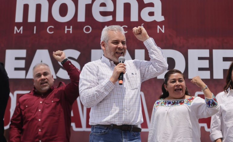 “No hay tiempo para bajar la guardia”: Bedolla convoca a la unidad de Morena desde Puruándiro