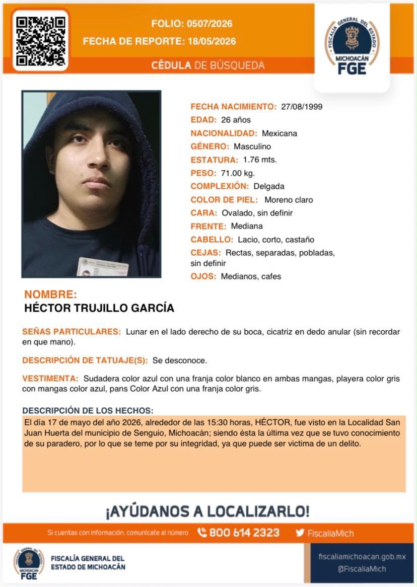 Policía Municipal de Hidalgo localiza a persona extraviada en coordinación con Senguio.