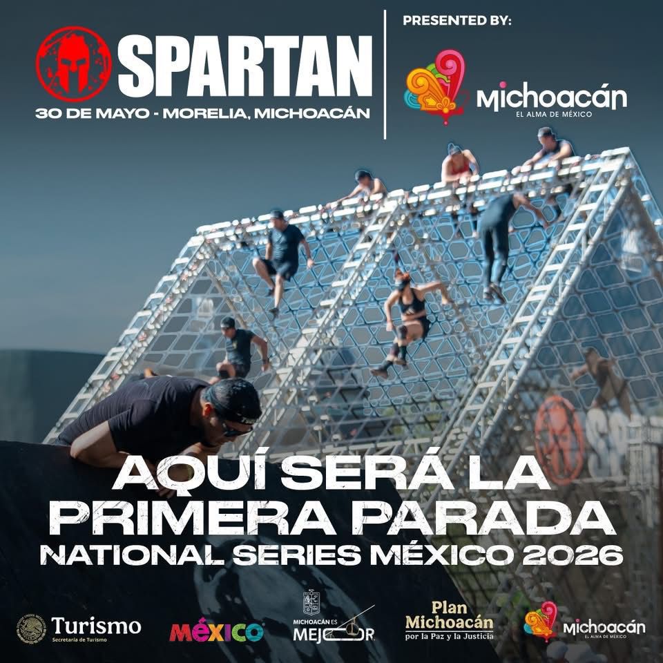 El Spartan Race 2026 pondrá a prueba tus límites; la presa de Umécuaro será el escenario.