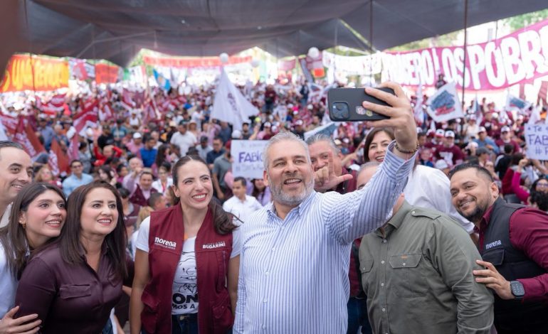 Michoacán, listo para tener una mujer gobernadora: Bedolla.