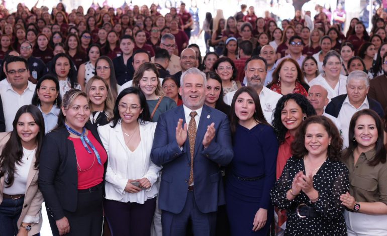 Michoacán hace historia con red de apoyo para mujeres más grande de México.
