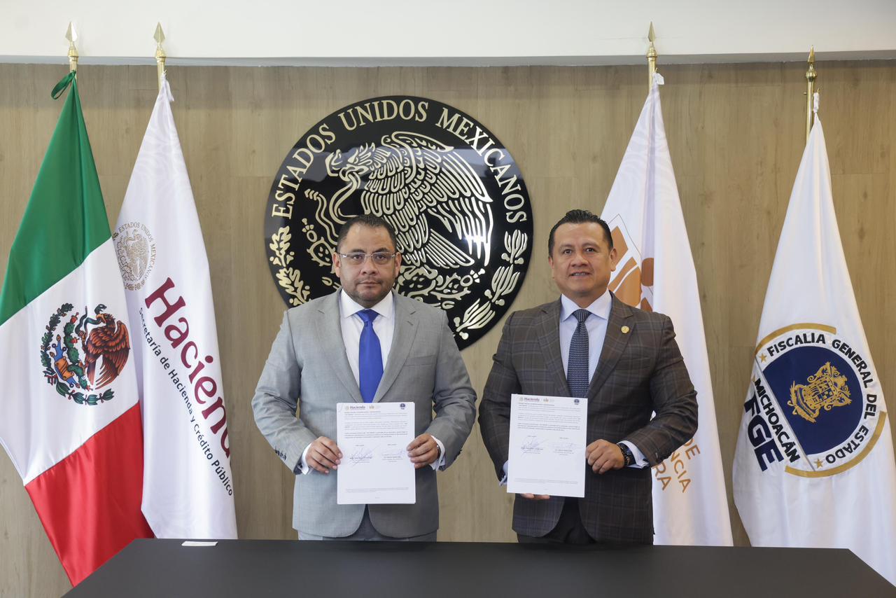 Torres Piña fortalece alianza FGE-UIF para seguir la ruta del dinero y golpear finanzas del crimen.