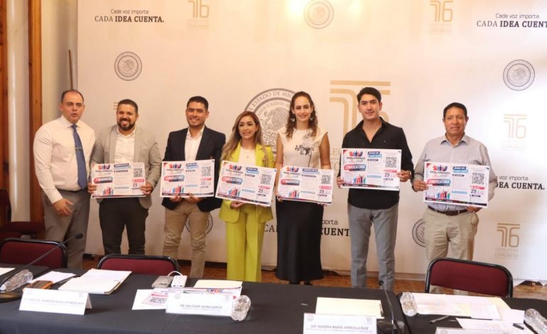 Invitan diputados a juventud michoacana a participar en Parlamento Juvenil Incluyente 2026.