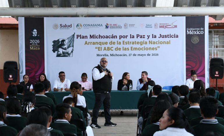 Salud mental llega a las aulas con “El ABC de las Emociones”: SSM.