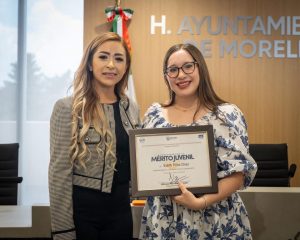 Juventudes deben tener espacios reales para participar y construir el presente y futuro de Michoacán: Grecia Aguilar.