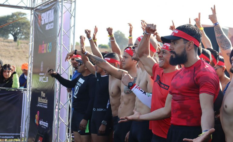 Con fuerza y adrenalina se vivió la Spartan Race México en Michoacán.