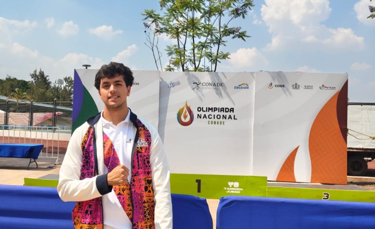 Ciudadhidalguense Cristian Tapia López destaca en la Olimpiada Nacional CONADE 2026