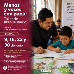 Secum invita a celebrar el Día del Padre con un taller de libro ilustrado