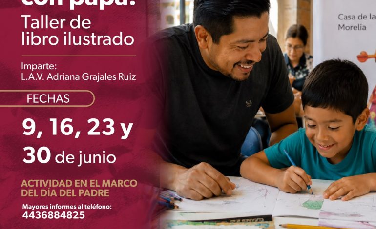 Secum invita a celebrar el Día del Padre con un taller de libro ilustrado