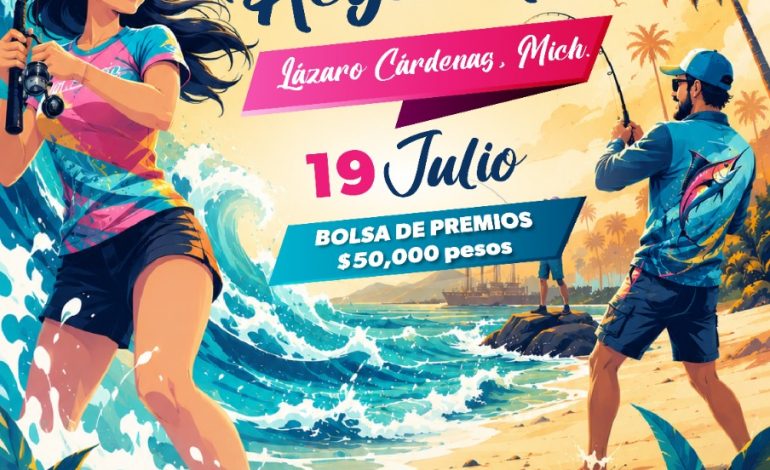 Compesca invita a torneo de pesca deportiva de orilla en Lázaro Cárdenas