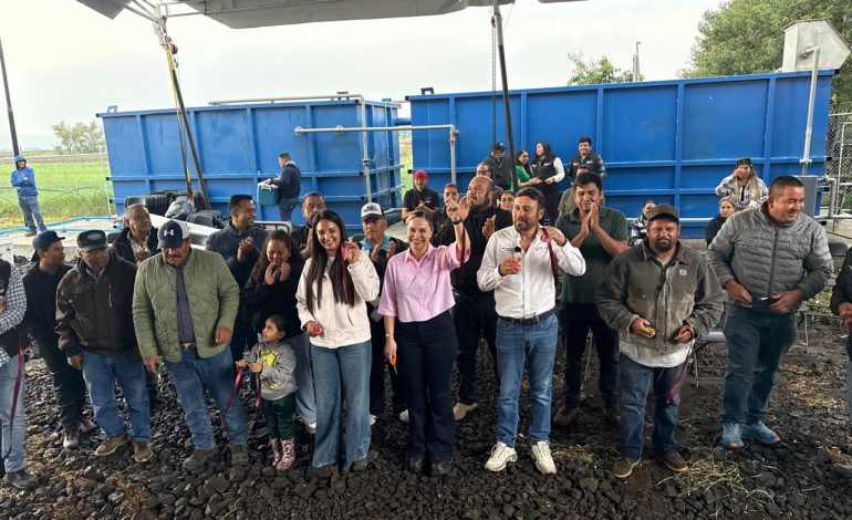 Planta de tratamiento de Coeneo llevará agua limpia a más de mil habitantes