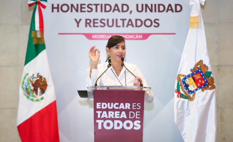 Honestidad da resultados, cero observaciones a Educación: Gabriela Molina