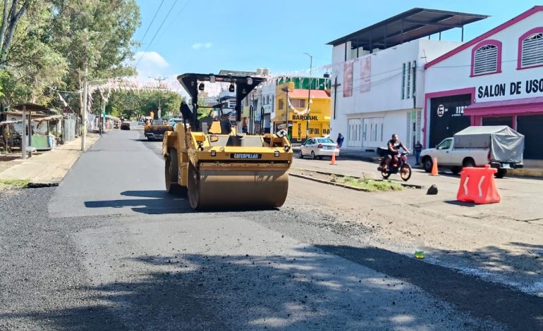 En 10 días se han rehabilitado 6.3 kilómetros de vialidades: Alfonso Martínez Alcázar