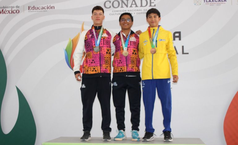 Patinaje michoacano conquista oro, plata y bronce en la Olimpiada Nacional 2026