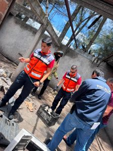 Rescata Fiscalía General a cuatro ejemplares caninos víctimas de maltrato, durante cateo en Maravatío
