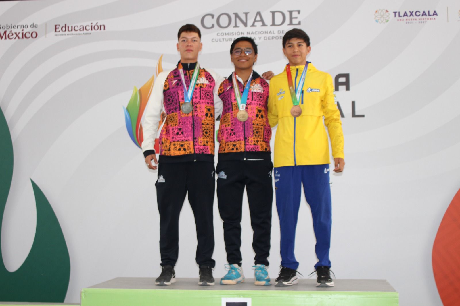 Patinaje michoacano conquista oro, plata y bronce en la Olimpiada Nacional 2026