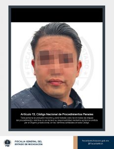 Detenido elemento activo de la policía municipal de Uruapan, presunto responsable de extorsión: CTP