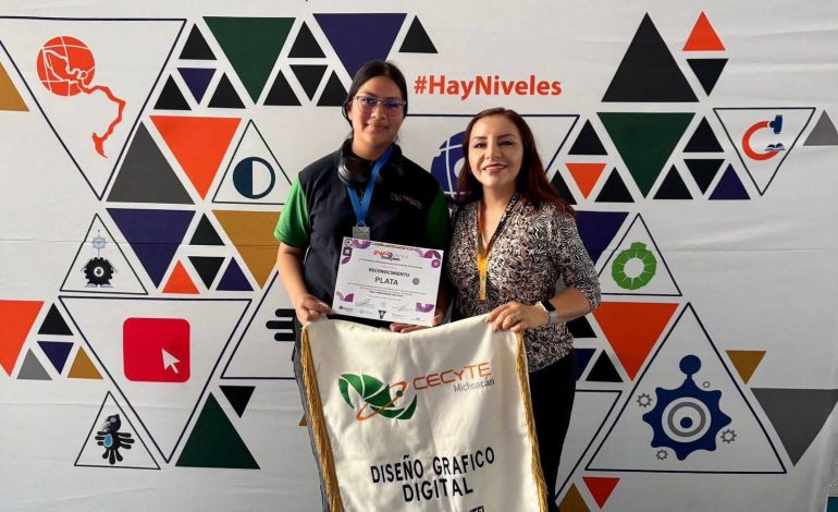 Alumna del Cecytem Senguio obtiene medalla de plata en Infomatrix Iberoamérica 2026