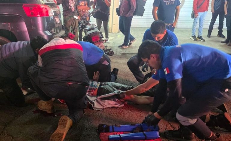 Atropellan a peatón y lo dejan gravemente lesionado en Ciudad Hidalgo