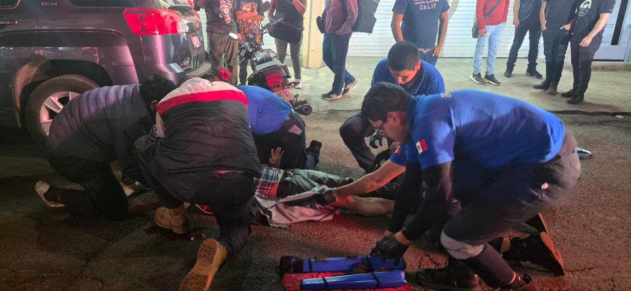 Atropellan a peatón y lo dejan gravemente lesionado en Ciudad Hidalgo