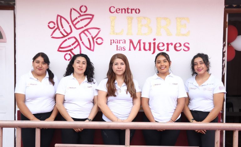 Seimujer inaugura Centro LIBRE en Tuzantla para la atención integral de las mujeres