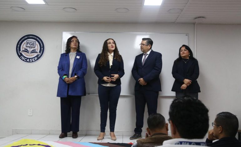FGE capacita a triada investigadora en perspectiva de diversidad sexual y derechos humanos