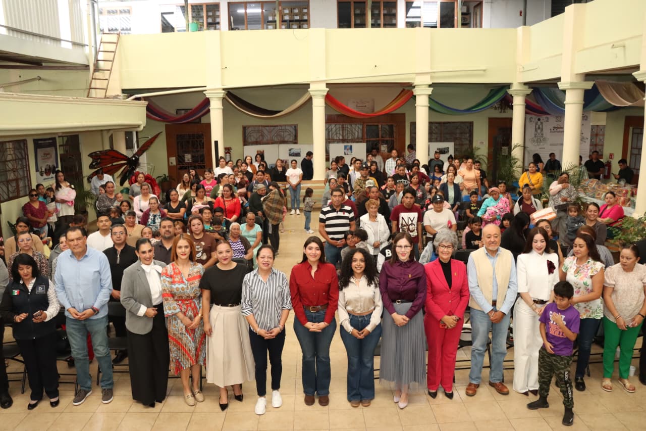 Llega caravana «Jalo por las Mamás» a Ciudad Hidalgo; benefician a más de 170 mujeres
