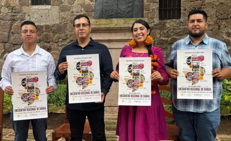 Cerca de 200 artistas participarán en Encuentro Regional de Danza en Penjamillo