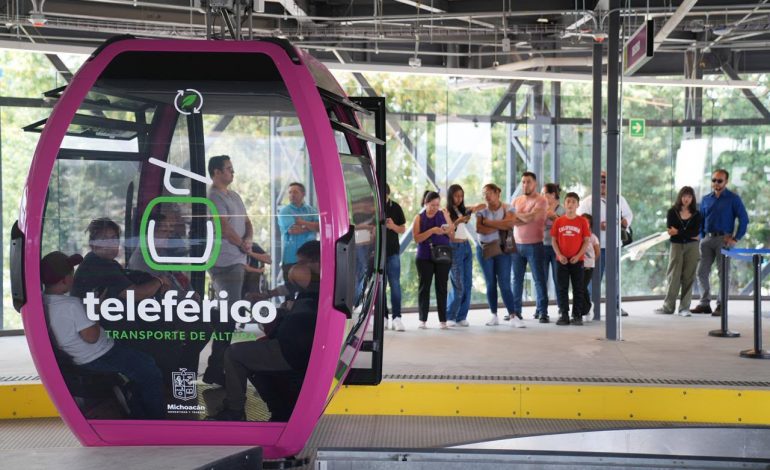 En la última semana de junio iniciará primer mantenimiento programado del teleférico de Uruapan