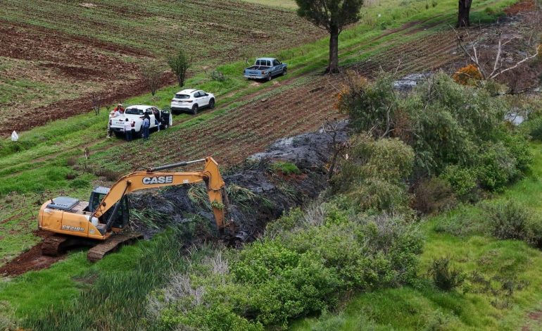 Sader rehabilita drenes, canales y ríos para reducir riesgos de inundación en zonas de cultivo