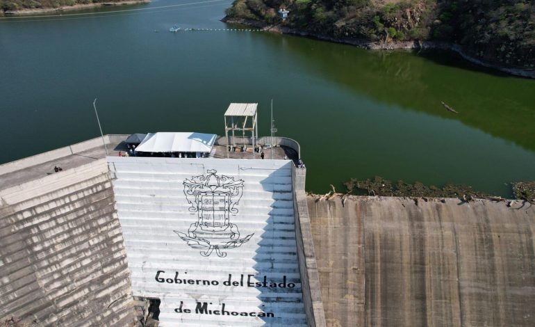 Presas de la entidad, al 44 % de su capacidad: Conagua Michoacán