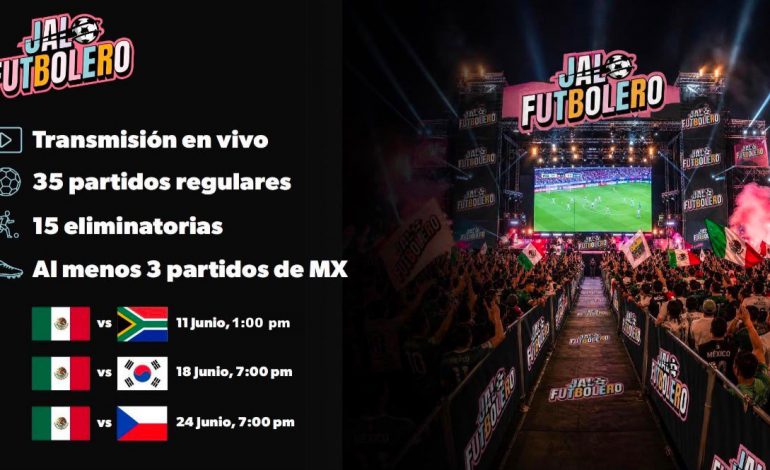 ¡El Mundial se vive en Michoacán! Llega Jalo Futbolero con todos los partidos del mundial en vivo: Bedolla