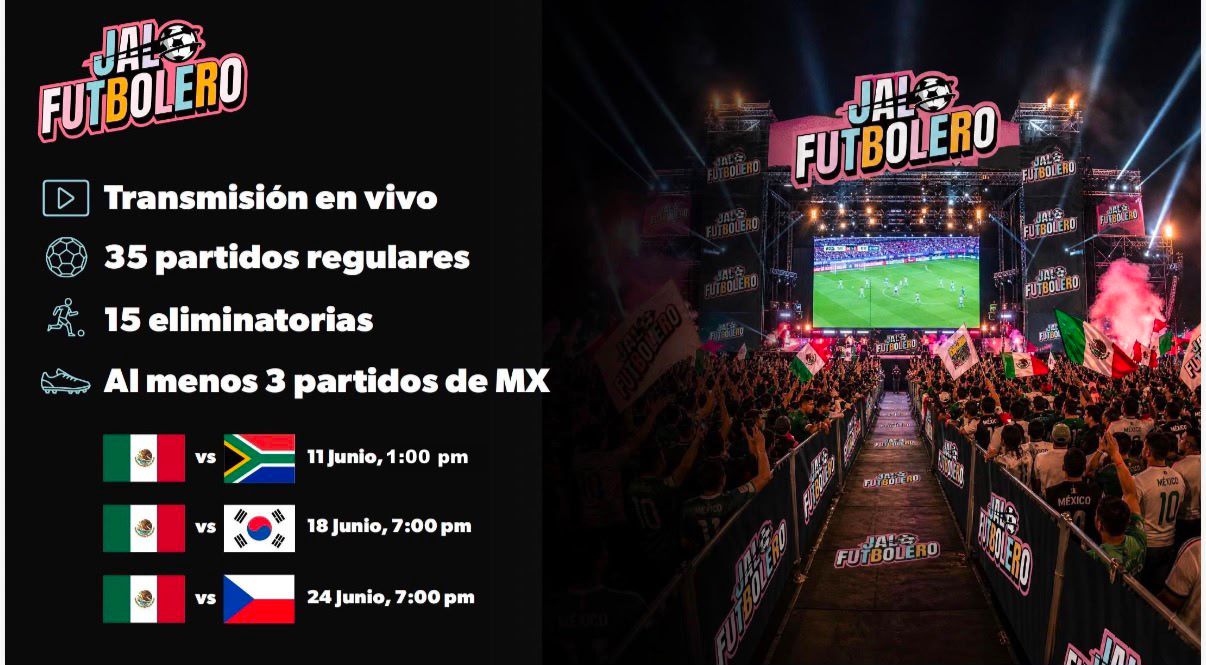¡El Mundial se vive en Michoacán! Llega Jalo Futbolero con todos los partidos del mundial en vivo: Bedolla
