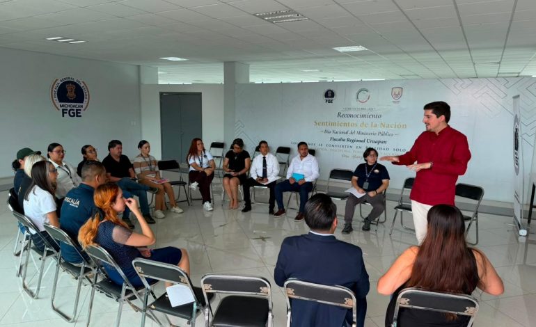Fortalece FGE capacidades de su personal en prevención y atención de conflictos ante la violencia