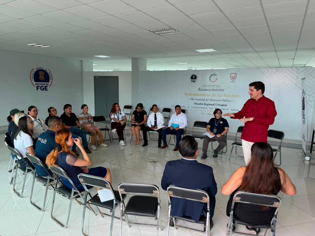 Fortalece FGE capacidades de su personal en prevención y atención de conflictos ante la violencia
