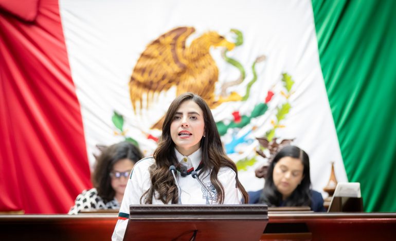 Giulianna Bugarini propone acercar orientación jurídica gratuita a las familias michoacanas