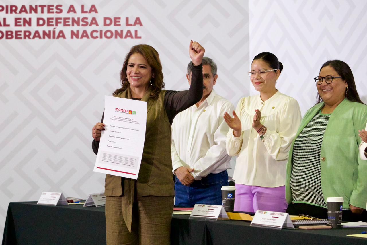 Respalda Fabiola Alanís método de encuesta para elegir la Coordinación de Morena